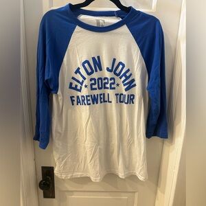 Elton John 2022 Farewell Tour Raglan Shirt